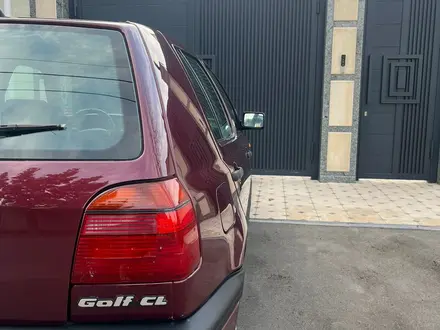 Volkswagen Golf 1995 года за 2 100 000 тг. в Тараз – фото 15