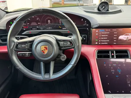 Porsche Taycan 4S 2021 года за 40 000 000 тг. в Алматы – фото 22