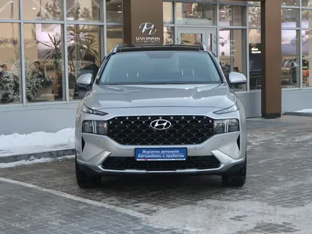 Hyundai Santa Fe 2021 года за 17 400 000 тг. в Астана – фото 2