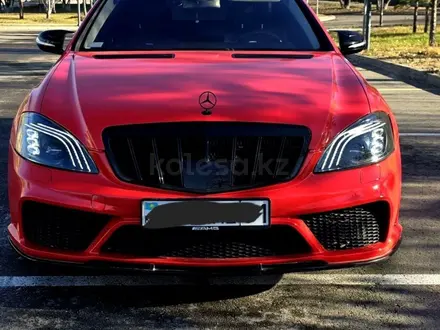 Передние фары led на W221 mercedes, w222 стиль за 325 000 тг. в Астана – фото 2