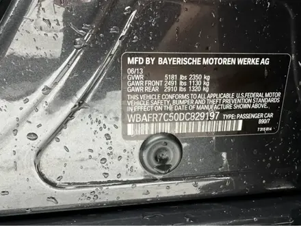 BMW 535 2013 года за 9 900 000 тг. в Алматы – фото 5