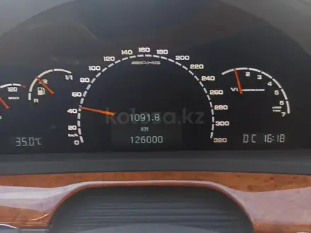 Mercedes-Benz S 600 2003 года за 12 500 000 тг. в Кордай – фото 15