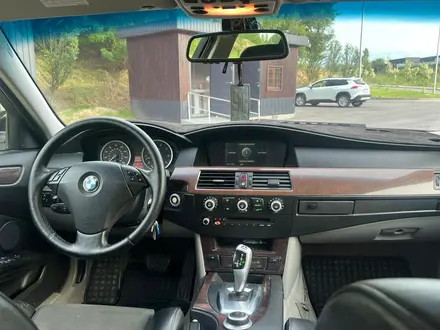 BMW 530 2008 года за 8 200 000 тг. в Алматы – фото 7