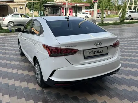 Hyundai Accent 2021 года за 7 100 000 тг. в Шымкент – фото 5