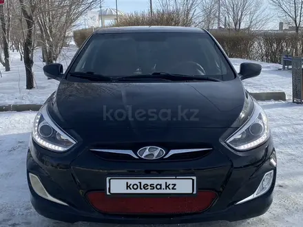 Hyundai Solaris 2014 года за 5 400 000 тг. в Жезказган – фото 4