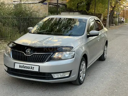 Skoda Rapid 2013 года за 4 240 000 тг. в Караганда – фото 3