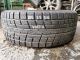 Резина зимняя одиночка 205/55 r16 Yokohama из Японии за 17 000 тг. в Алматы