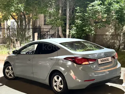 Hyundai Elantra 2015 года за 4 800 000 тг. в Алматы – фото 5