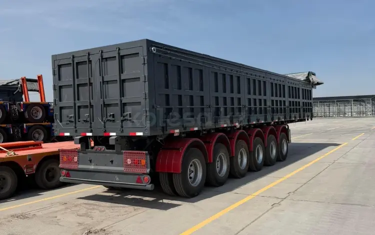 Heavy Truck  6-осный самосвальный полуприцеп-Боковал 2026 годаүшін19 000 000 тг. в Алматы