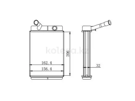 Радиатор печки за 9 400 тг. в Павлодар