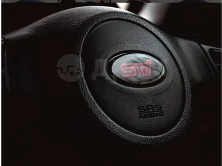 Sti лого на руль airbag. Эмблема STI за 5 000 тг. в Алматы – фото 2