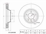 Диск тормозной переднийүшін21 200 тг. в Караганда