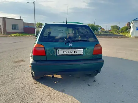 Volkswagen Golf 1995 года за 1 550 000 тг. в Астана – фото 10