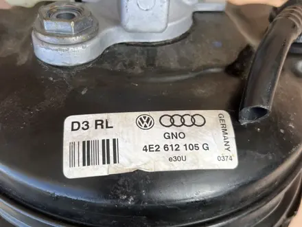 Тормозной вакуум на Audi A6C6, A8D3 за 25 000 тг. в Алматы – фото 4