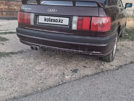 Audi 80 1991 года за 1 500 000 тг. в Тараз – фото 4