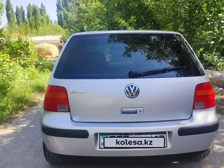 Volkswagen Golf 2001 года за 3 200 000 тг. в Шымкент – фото 6