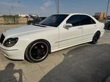 Mercedes-Benz S 55 2001 годаүшін2 000 000 тг. в Жанаозен – фото 3