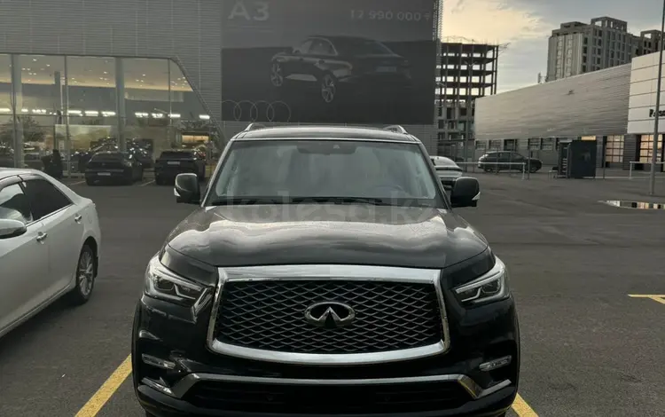 Infiniti QX80 2021 годаүшін34 100 000 тг. в Алматы