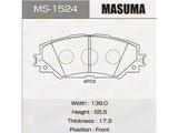 Колодки MASUMA TOYOTA Corolla 150 1.3-1.4-1.6 / Corolla 180 1.6-1.8 FR за 9 100 тг. в Алматы