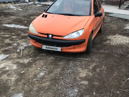 Peugeot 206 2001 года за 1 600 000 тг. в Актобе – фото 7