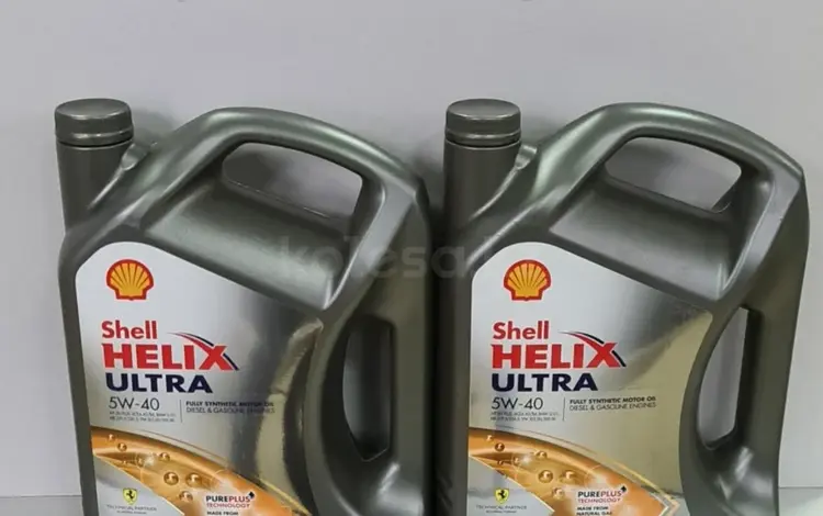 Моторное масло Shell Helix Ultra 5W-40, 5W40 за 24 000 тг. в Астана