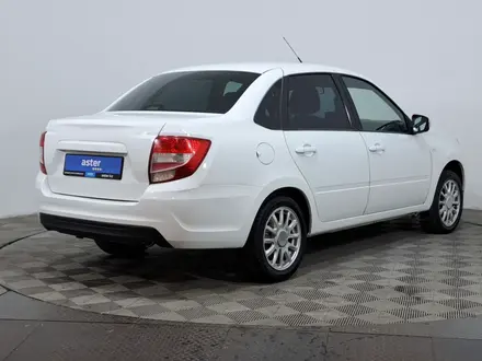 ВАЗ (Lada) Granta 2190 2021 года за 3 300 000 тг. в Астана – фото 5
