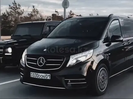Mercedes V-class С/Без водителя VIP Минивэн viano vito трансфер в Нур-Султан (Астана) – фото 12