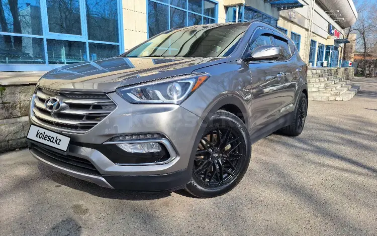 Hyundai Santa Fe 2018 года за 9 200 000 тг. в Алматы