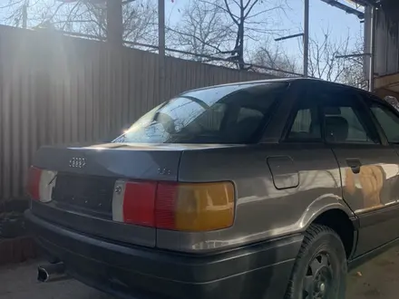 Audi 80 1990 года за 1 300 000 тг. в Талгар – фото 4