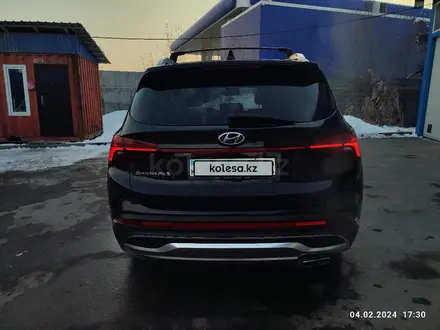 Hyundai Santa Fe 2021 года за 17 000 000 тг. в Алматы – фото 7