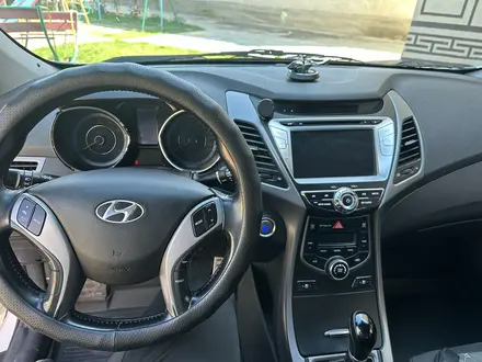 Hyundai Elantra 2014 года за 7 000 000 тг. в Туркестан – фото 10