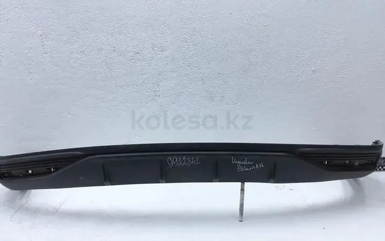 Накладка заднего бампера Хендай Солярис Hyundai Solaris 2020- за 7 500 тг. в Алматы