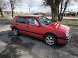 Volkswagen Golf 1993 года за 1 600 000 тг. в Талдыкорган – фото 4