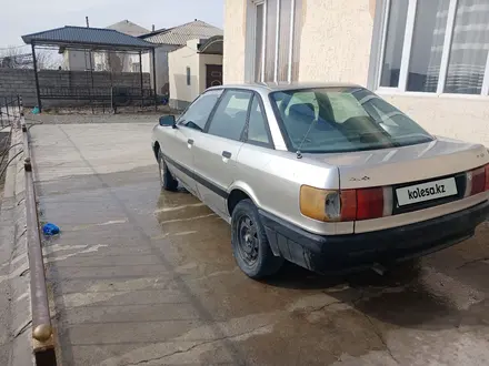 Audi 80 1988 года за 750 000 тг. в Туркестан – фото 4