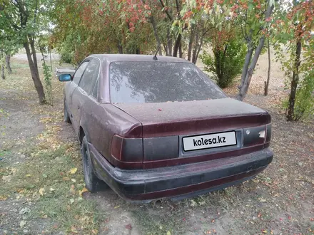 Audi 100 1991 года за 700 000 тг. в Уштобе – фото 2