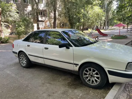 Audi 80 1992 года за 1 200 000 тг. в Тараз – фото 4