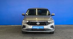 Volkswagen Polo 2021 года за 7 190 000 тг. в Шымкент – фото 2