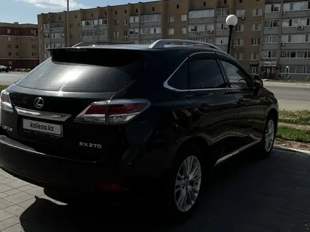 Lexus RX 270 2013 года за 13 000 000 тг. в Актобе – фото 5