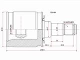 Шрус, граната внутренняя за 19 300 тг. в Астана