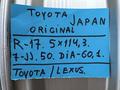 Оригинал тойота естима диск r-17 Japan 5-114, 3 Camry за 135 000 тг. в Талдыкорган – фото 7