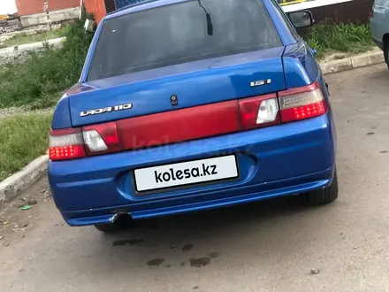 ВАЗ (Lada) 2110 2006 года за 1 500 000 тг. в Костанай – фото 12