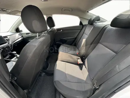 Hyundai Accent Базовая 2021 года за 7 000 000 тг. в Алматы – фото 6