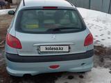 Peugeot 206 2003 годаүшін1 400 000 тг. в Усть-Каменогорск – фото 4