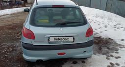 Peugeot 206 2003 года за 1 400 000 тг. в Усть-Каменогорск – фото 4