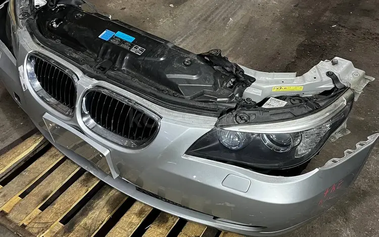 МОРДА НОУСКАТ ПЕРЕДНИЙ БАМПЕР ФАРЫ КАПОТ КРЫЛО BMW E60 РЕСТ за 500 000 тг. в Тараз