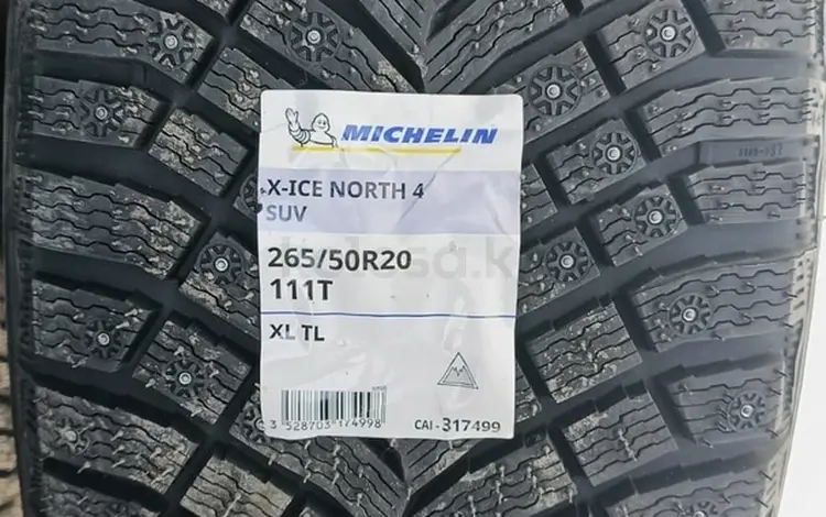 265-50-20 Michelin X-Ice North 4үшін165 000 тг. в Алматы