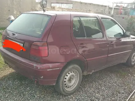 Volkswagen Golf 1992 года за 650 000 тг. в Кулан – фото 4