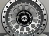 Кованые диски Бэдлоки (beadlock, offroad, бэдлок) на TLC Land Cruiser за 300 000 тг. в Алматы – фото 2