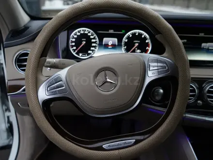 Mercedes-Benz S 500 2015 года за 26 000 000 тг. в Тараз – фото 17
