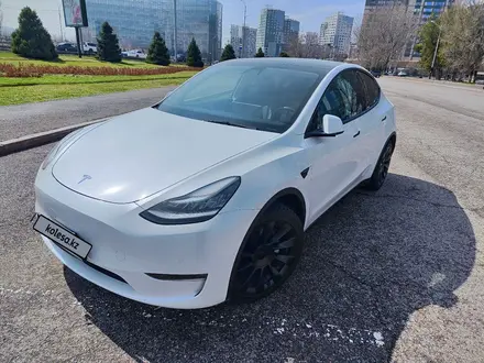 Tesla Model Y 2021 года за 18 800 000 тг. в Алматы – фото 5